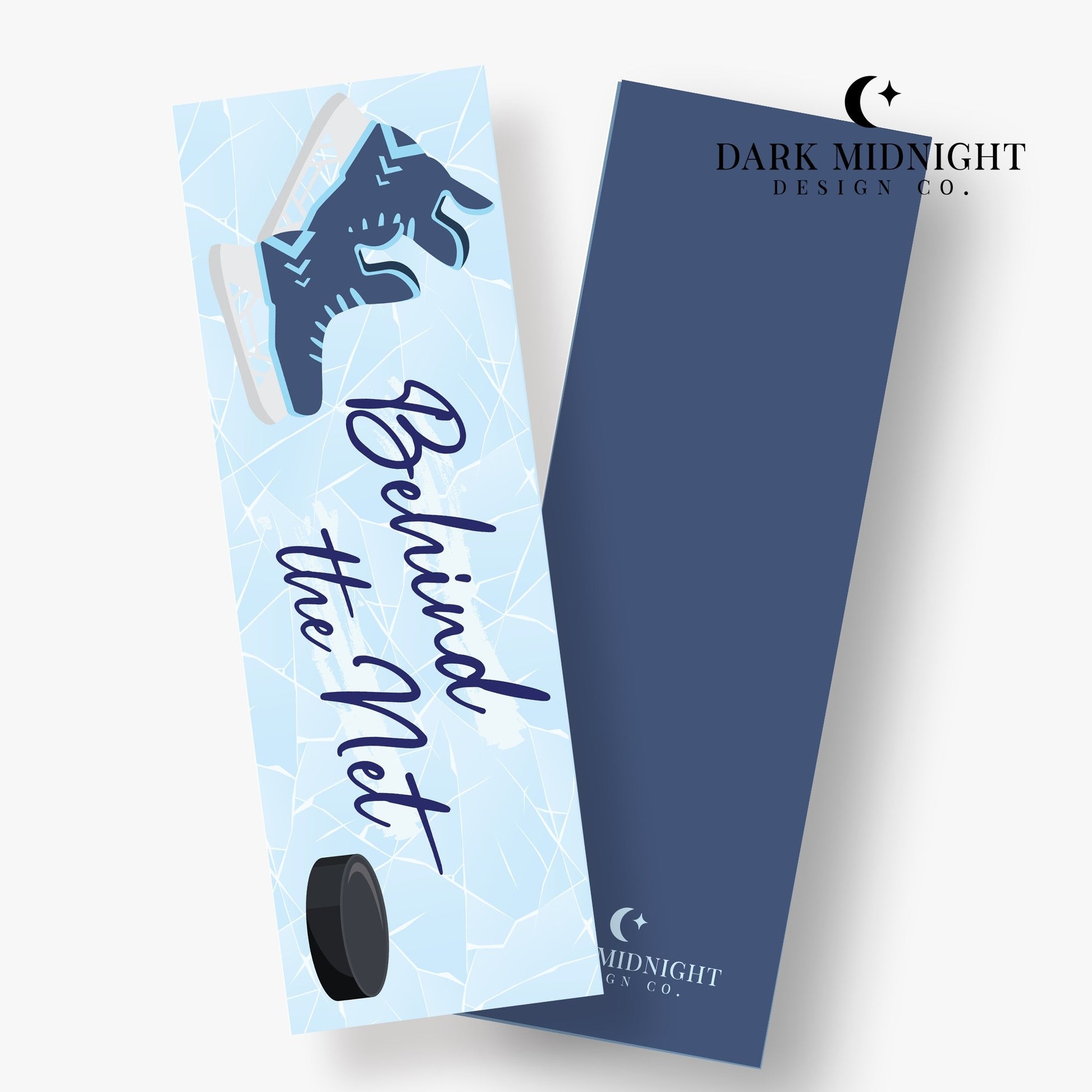 Pre-Order: Behind The Net Bookmark - Officially Licensed Vancouver Storm Series - Dark Midnight Design Co