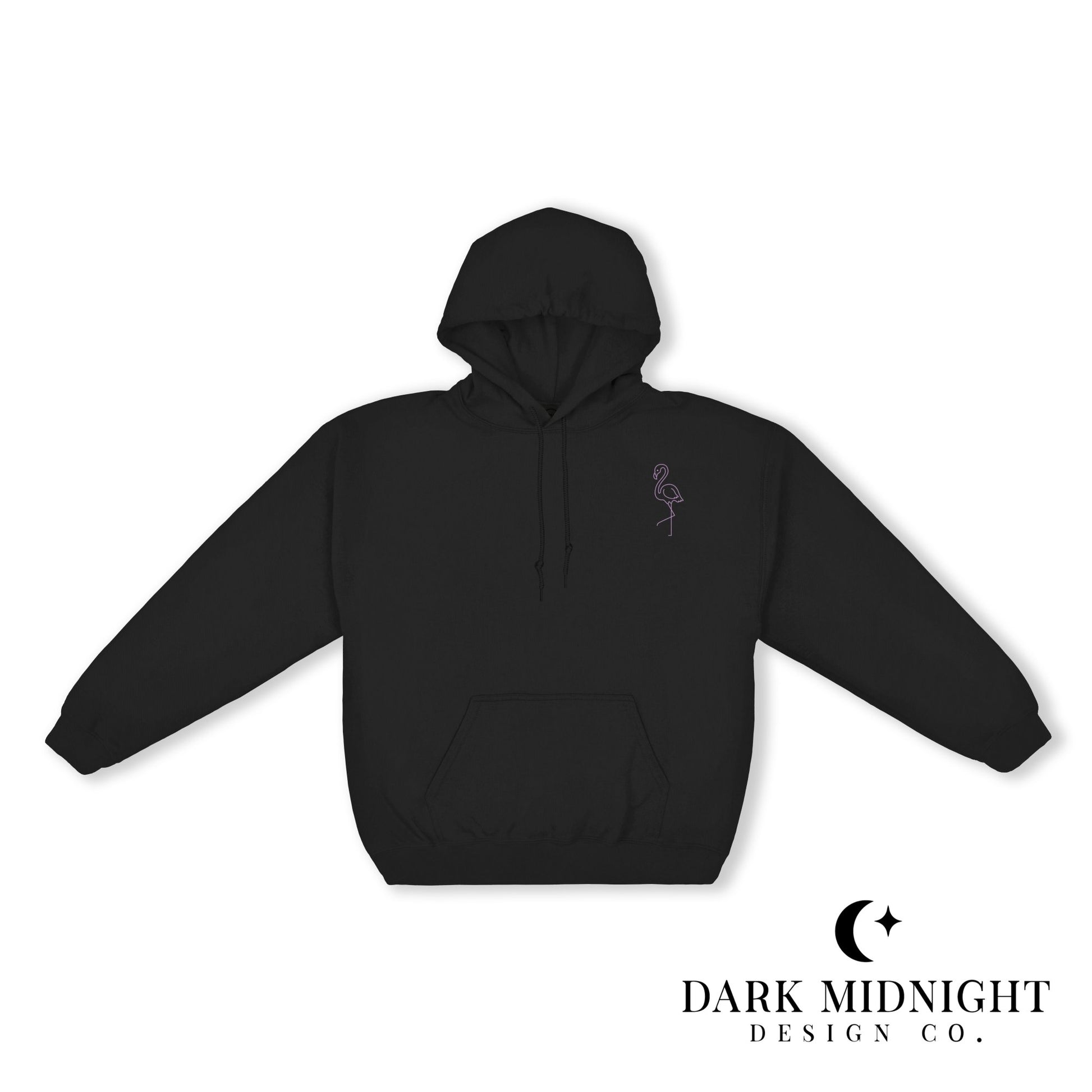 Pre-Order: Filthy Flamingo Hoodie - Officially Licensed Vancouver Storm Series - Dark Midnight Design Co