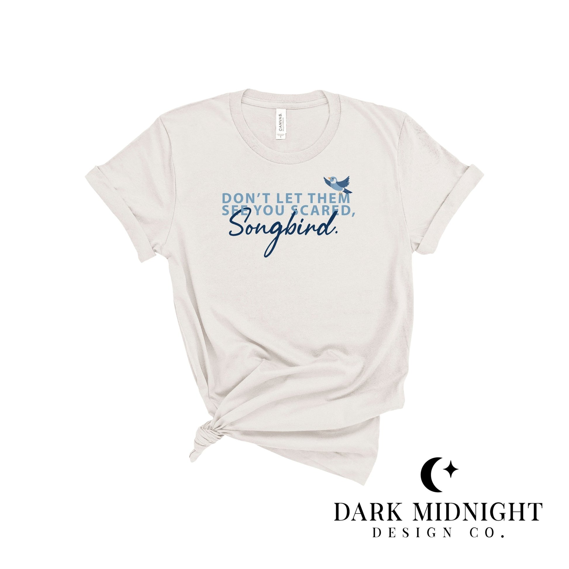 Pre-Order: Songbird Tee - Officially Licensed Vancouver Storm Series - Dark Midnight Design Co