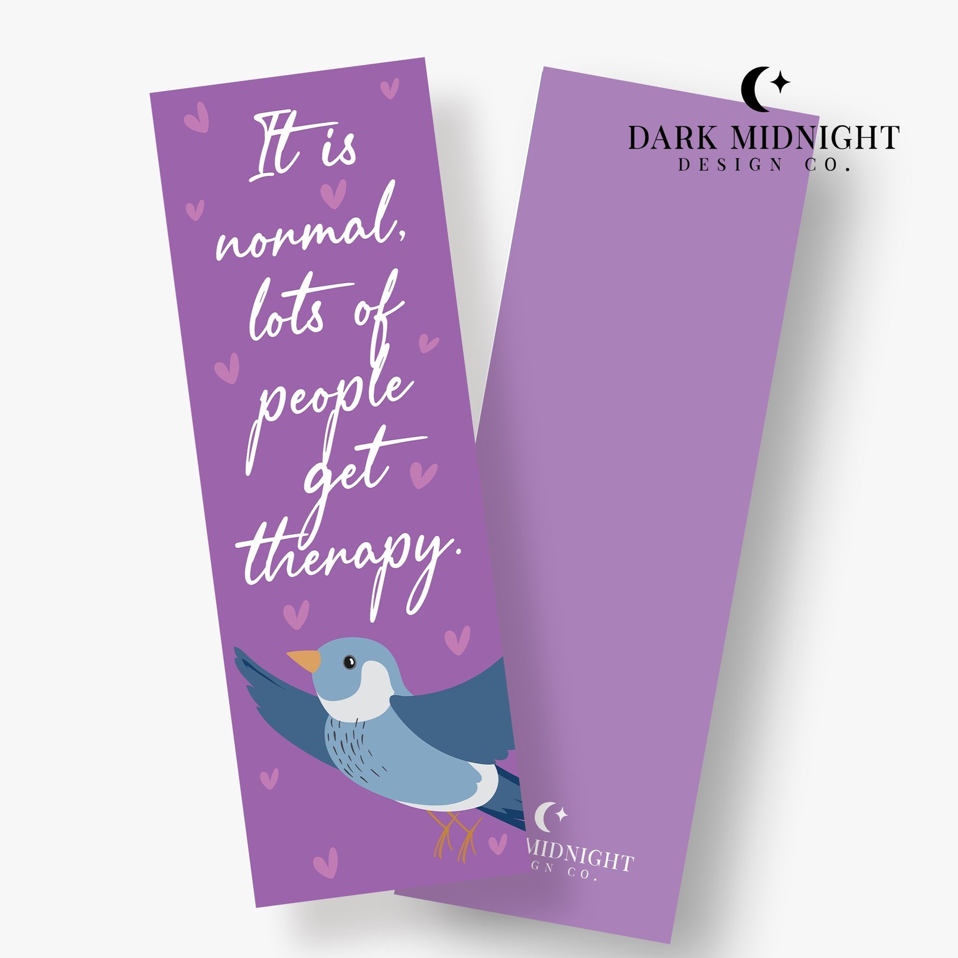 Pre-Order: Therapy Bookmark - Officially Licensed Vancouver Storm Series - Dark Midnight Design Co