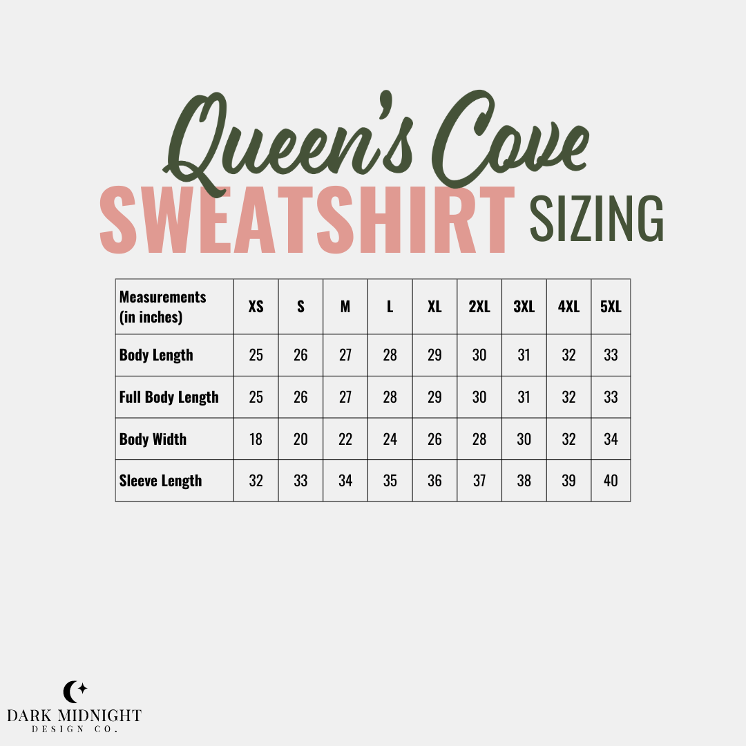 Queen's Cove Bar Logo Hoodie - Officially Licensed Queen's Cove Series - Dark Midnight Design Co