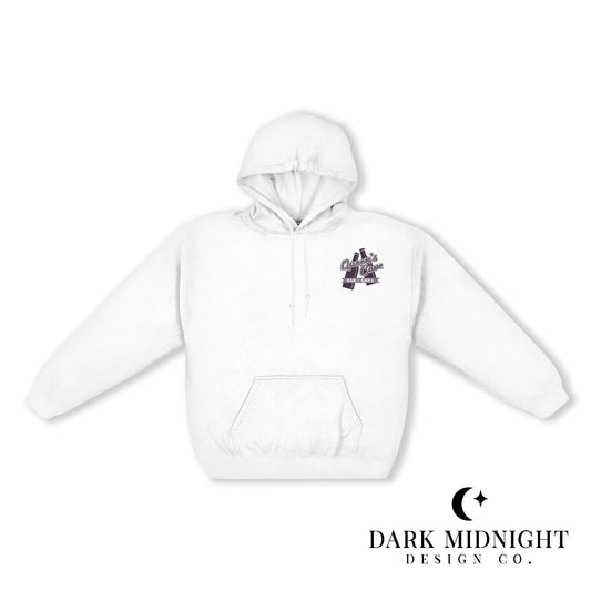 Queen's Cove Bar Logo Hoodie - Officially Licensed Queen's Cove Series - Dark Midnight Design Co